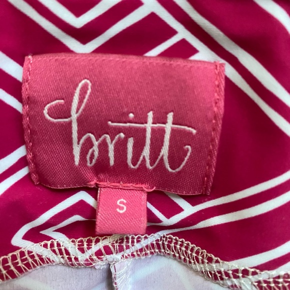 Britt Ryan Skort A-line. Womens S 29"-32".Hot Pink nWOT. One Pocket. Made in USA - Picture 4 of 9